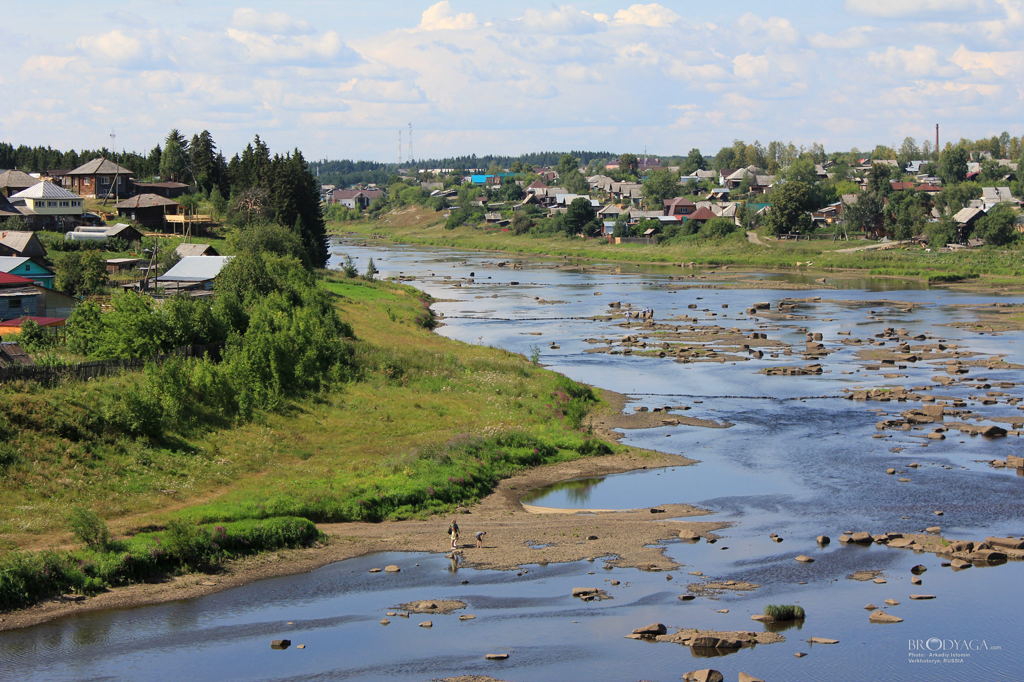 Река Тура, Верхотурье (Tura river, Verkhoturye)